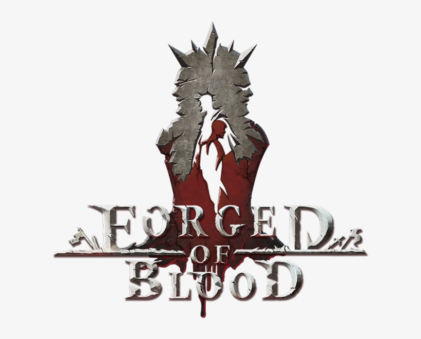 Forged Of Blood Logo Fulltext - Illustration, transparent png