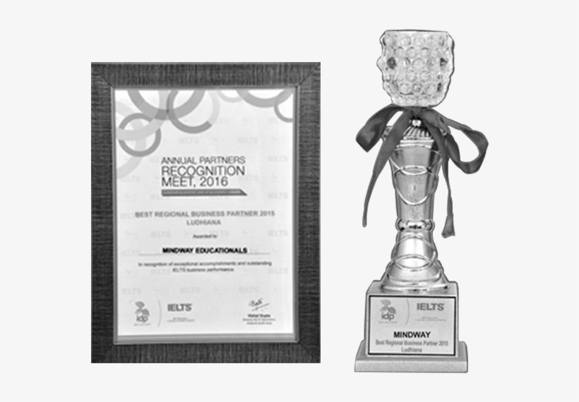 Ielts Centre Mindway Educationals Award - Trophy, transparent png