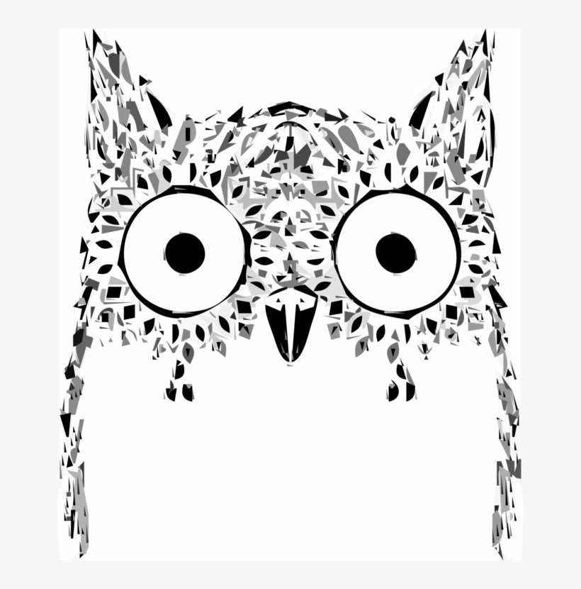 Great Horned Owl T Shirt Eurasian Eagle Owl Art - It's What Behind The Eyes That Counts, transparent png