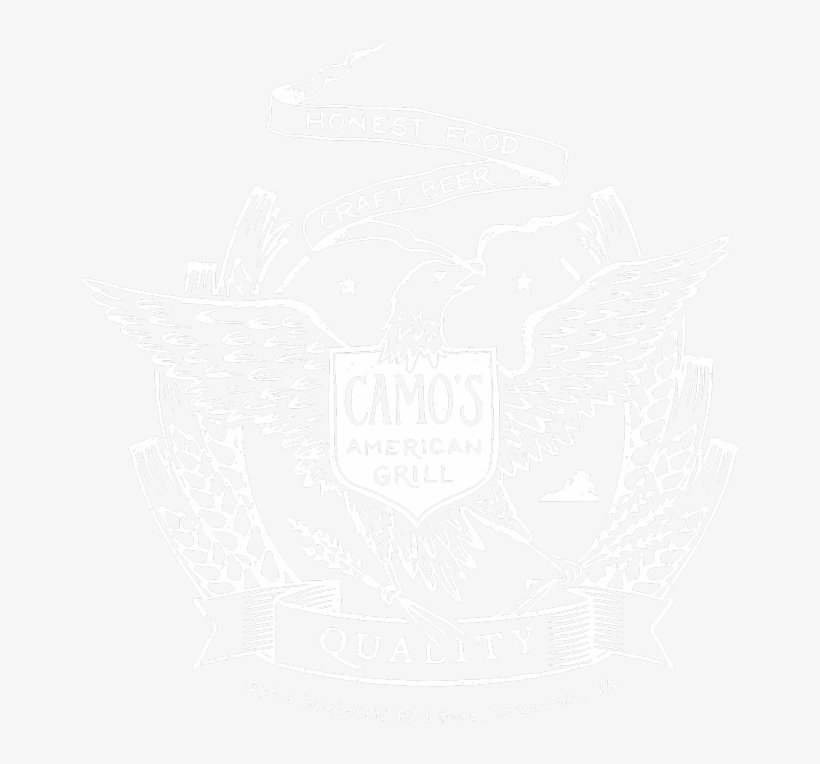 Camo's American Grill T-shirt - Illustration, transparent png