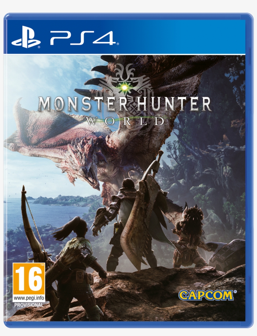 Monster Hunter World Boxart, transparent png