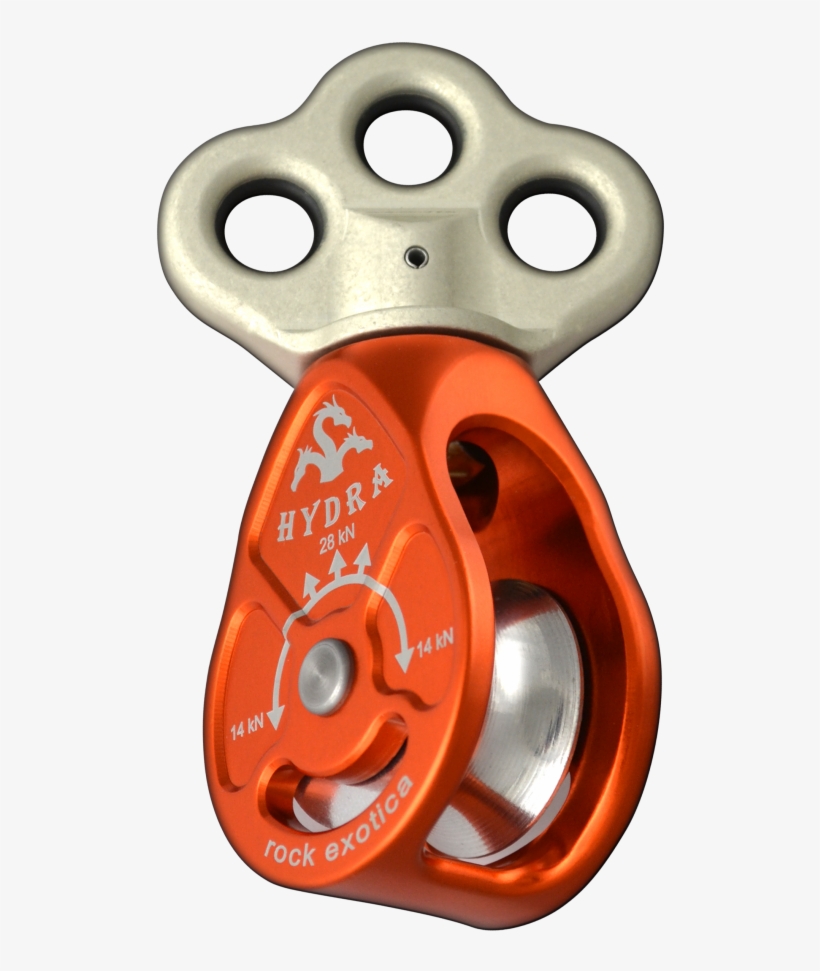 Hydra - Zoom - Rock Exotica Hydra Triple Attachment Swivel Pulley, transparent png