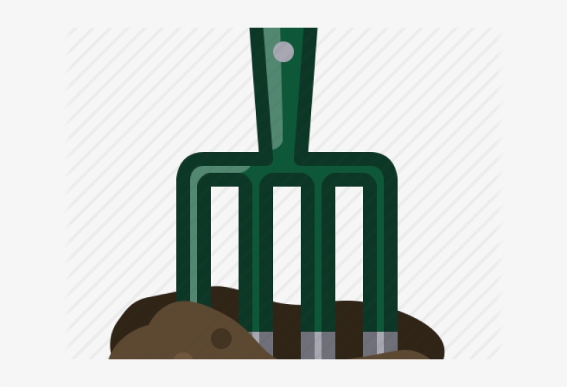 Pitchfork Clipart Farm Tool - Illustration, transparent png