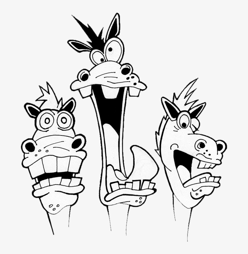 Crazy-horses - Cartoon, transparent png