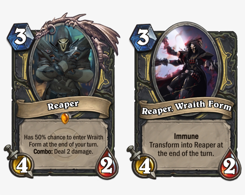 What Do You Think About This Overwatch Themed Card - Hearthstone Warrior Cards, transparent png