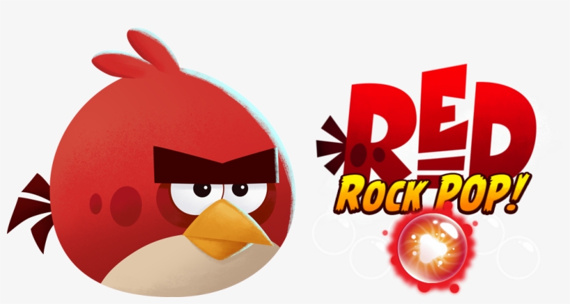 Red - Angry Birds Pop Red Rock Pop, transparent png