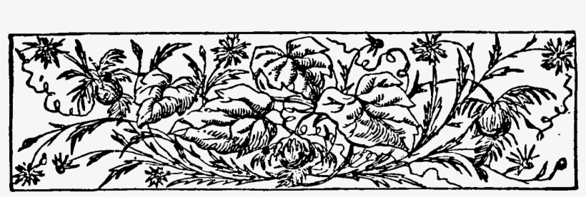 Chapter Decoration, 1 Saxe Holm's Stories, Second Series - Illustration, transparent png