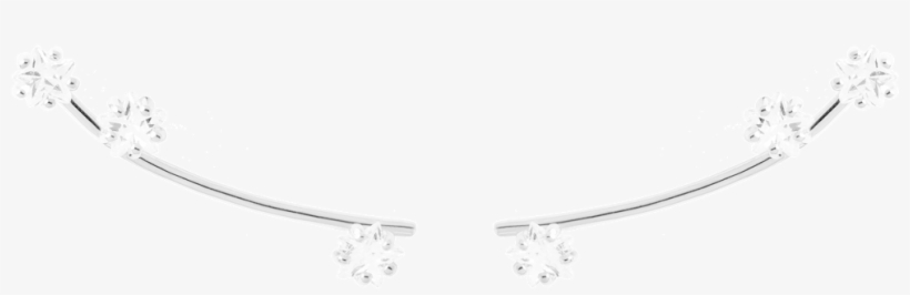 Glow Silver Earrings - Earring, transparent png