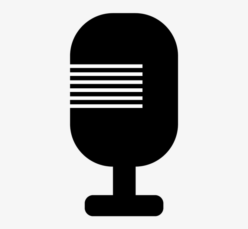 Microphone Mic Radio - Illustration, transparent png