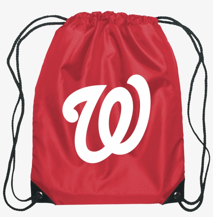 Curly W Cinch Bag<br>available Inside Nationals Park - Washington Baseball Team Logos, transparent png