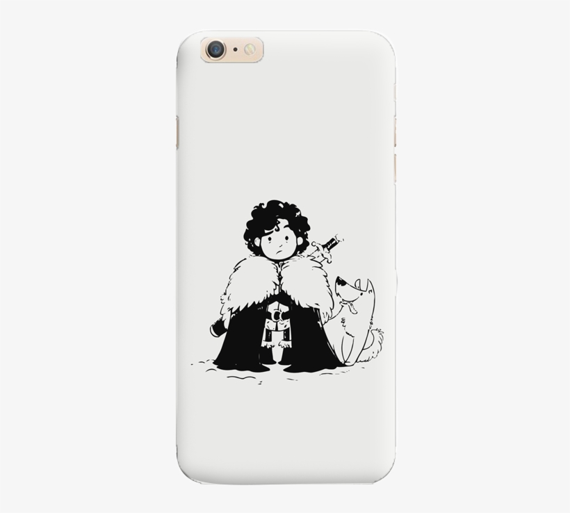 Jon Snow Phone Cover You Know Nothing Jon Snow Cartoon 800x800 Png Download Pngkit