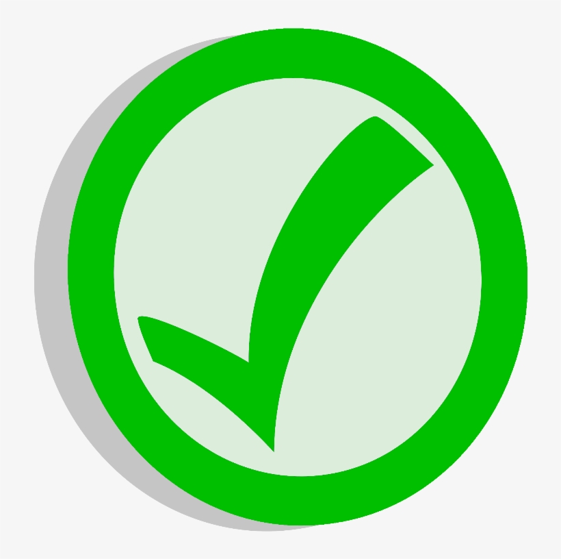 24 Jul - Confirm Symbol, transparent png