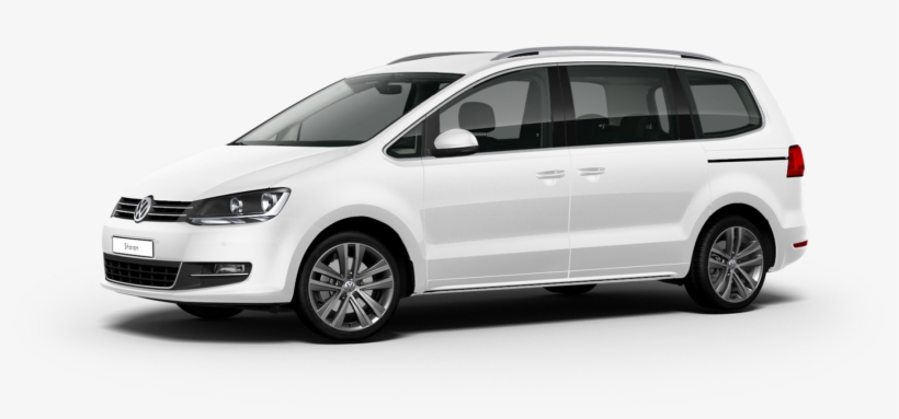 Vw Volkswagen Sharan Weiß Seitenansicht Van - Bmw 3 Series 2019 Png, transparent png