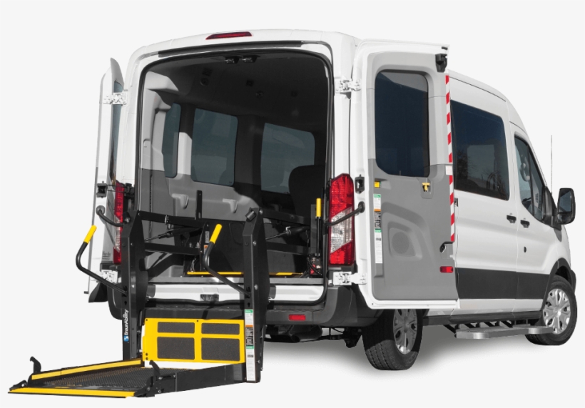 Ford Transit With Wheelchair Lift, transparent png