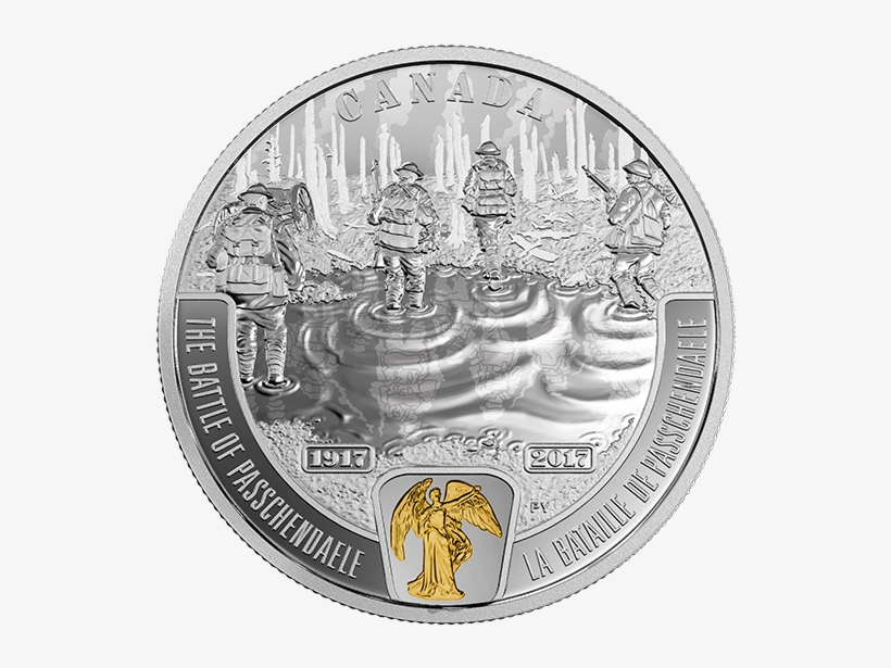 The Battle Of Passchendaele - Canada Coin Passchendaele, transparent png