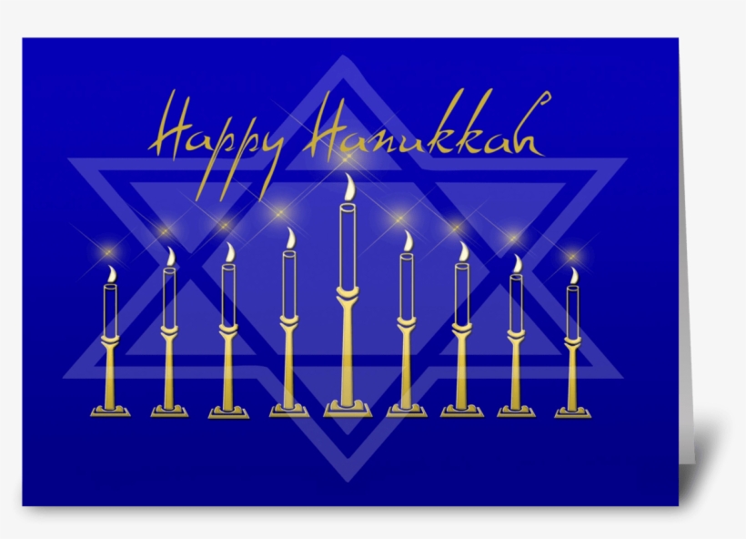 Hanukkah Menorah Star Of David - Makar Sankranti, transparent png