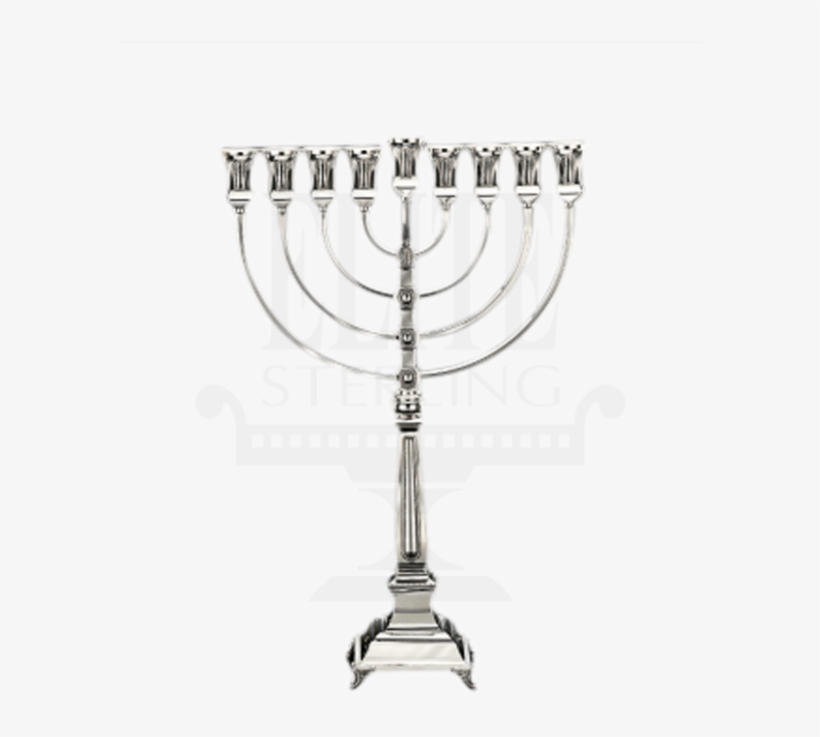 Close Supra Silver Menorah - Baked Goods, transparent png