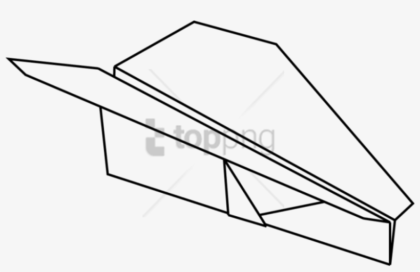 Free Png Diagram Of A Paper Airplane Png Image With - Paper Plane, transparent png