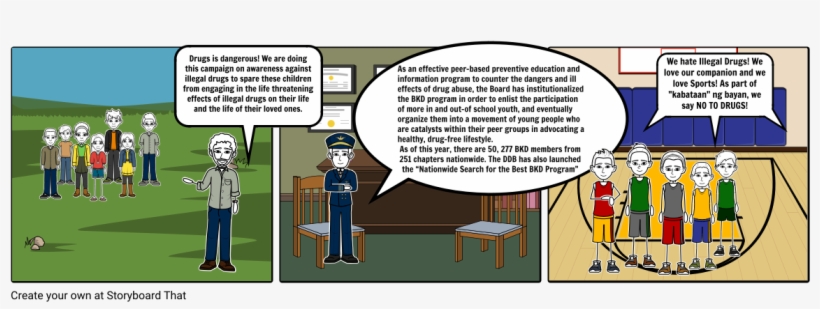 Awareness Campaign On Illegal Drugs - Illicit Drugs Storyboard, transparent png