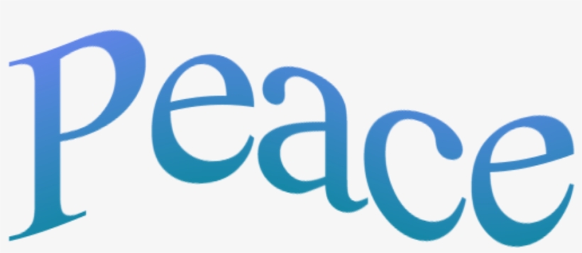 This Month's Value Is Peace - Calligraphy, transparent png