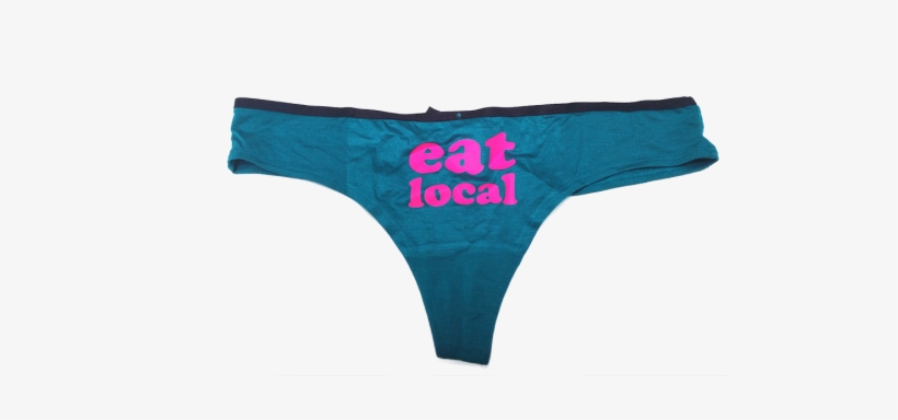 Eat Local Panties - Undergarment, transparent png