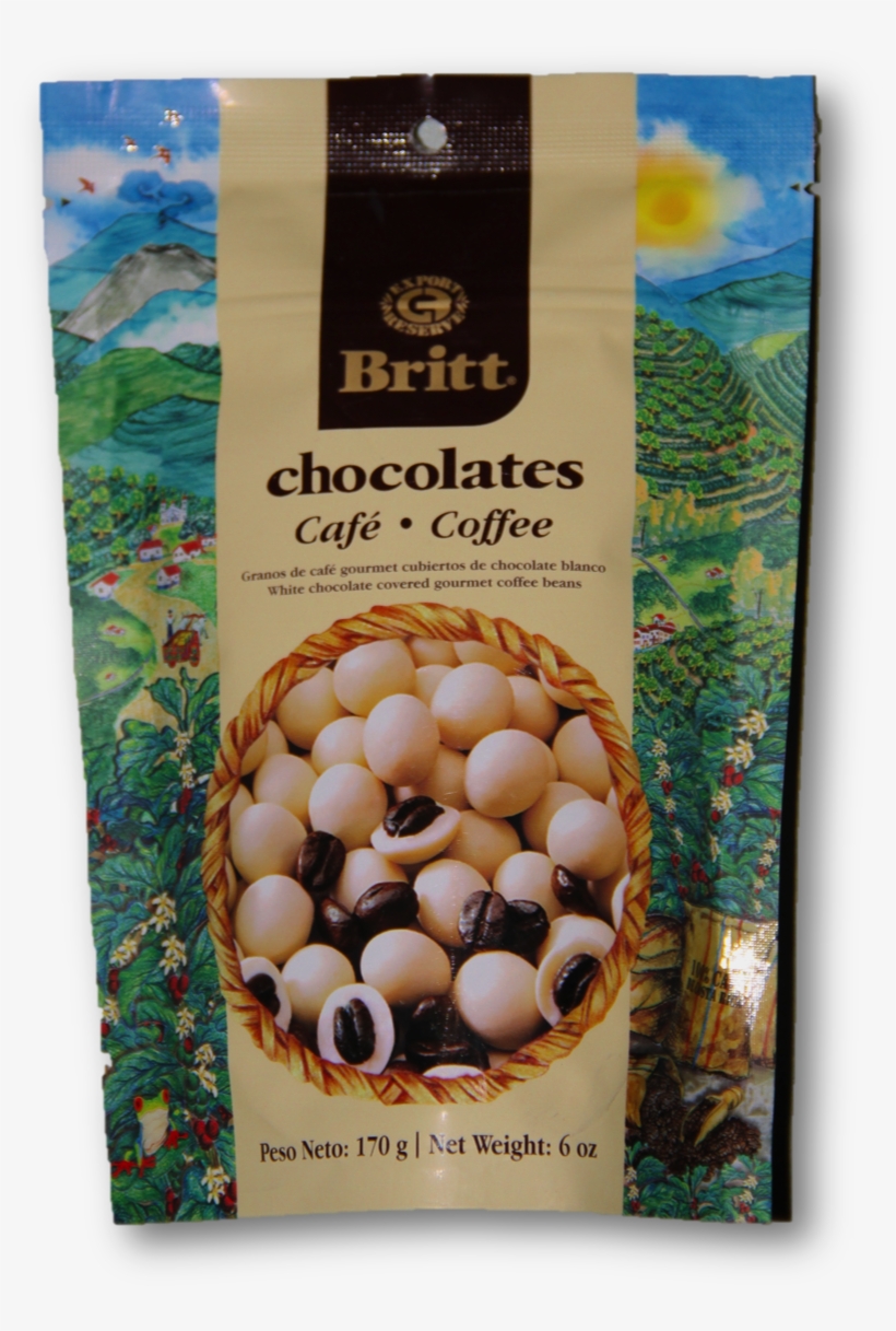 White Chocolate Covered Coffee Beans Café Britt 1097x1597 PNG Download PNGkit