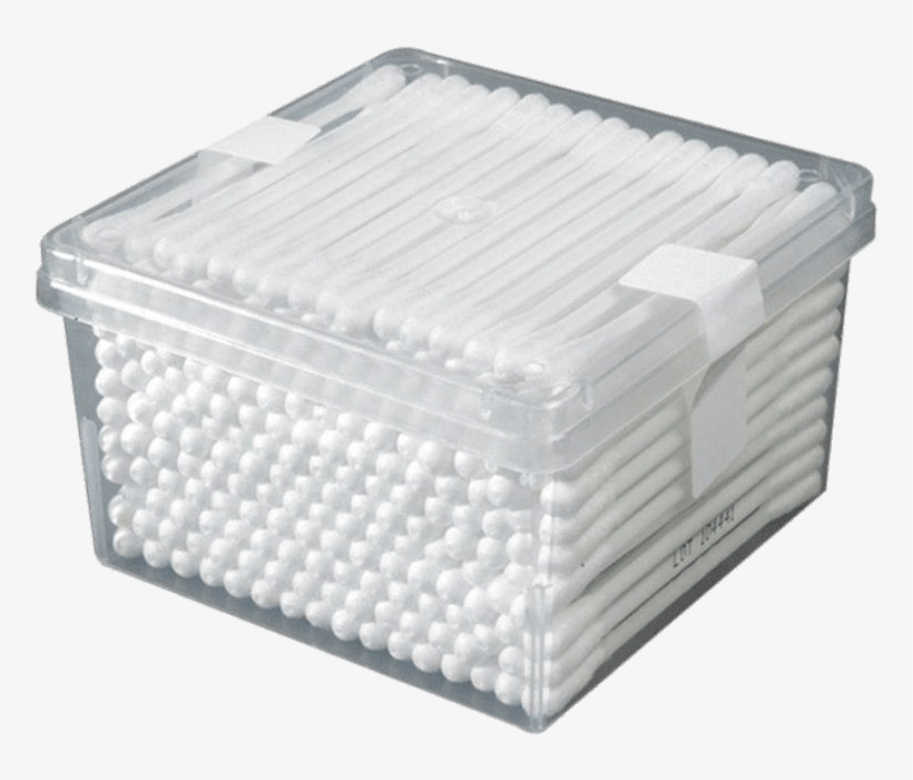 Box Of Cotton Buds - Cotton Buds Png, transparent png