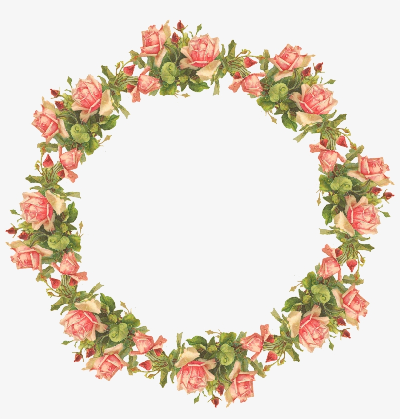 Jpg Transparent Stock Huge Freebie Download - Flower Vintage Frame Png, transparent png