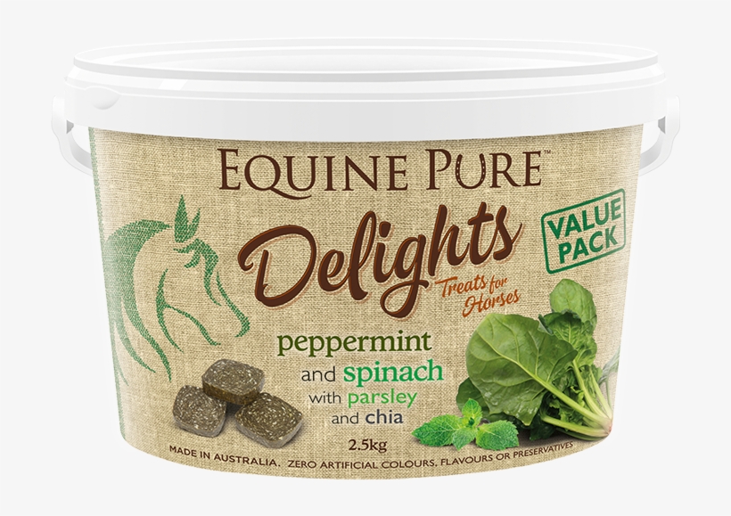 Equine Pure Delights Peppermint & Spinach - Maidenhair Tree, transparent png