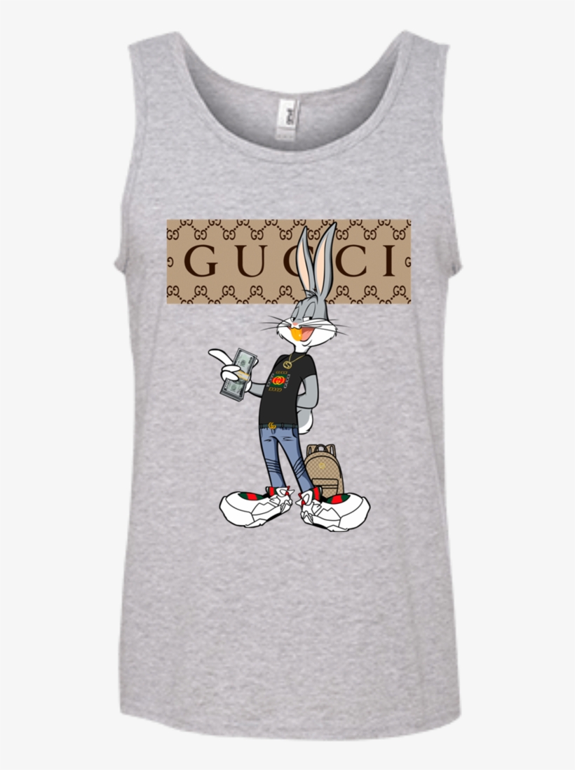Gucci 100% Ringspun Cotton Tank Top - Come With Me If You Want To Lift Tank Top, transparent png