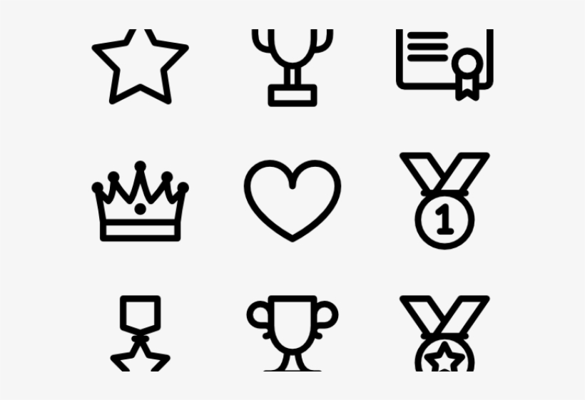 Drawn Trophy Icon Png - Vector Transparent Health Icon, transparent png