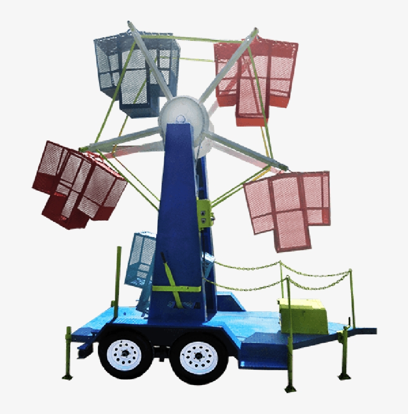 Kiddie Ferris Wheel - Trailer, transparent png