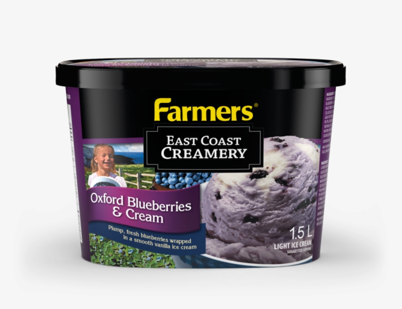 Oxford Blueberries And Cream Ice Cream - Chocolate Chip, transparent png