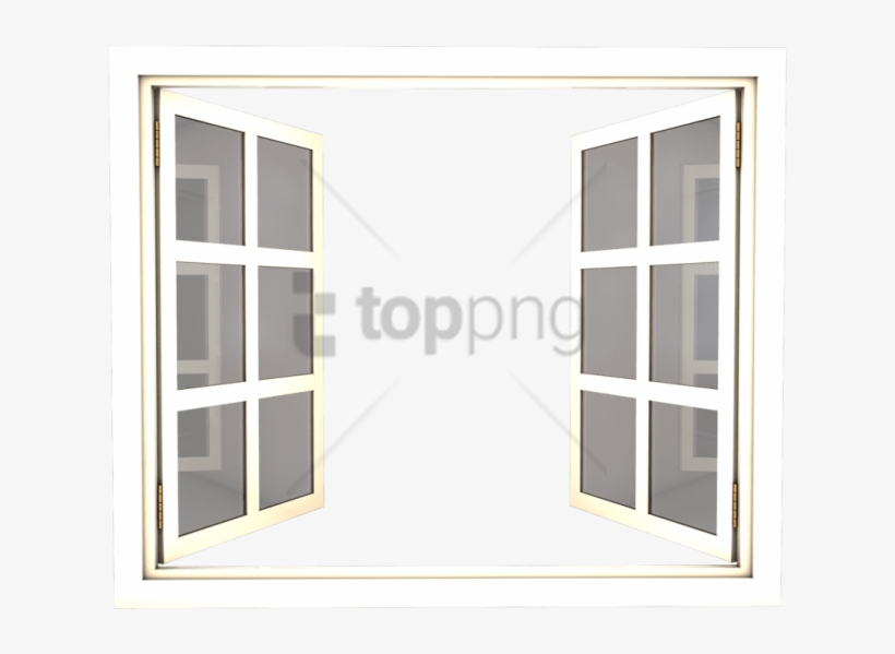 Free Png Download Glass Frame Png Transparent Png Images - Open Window 3d Png, transparent png