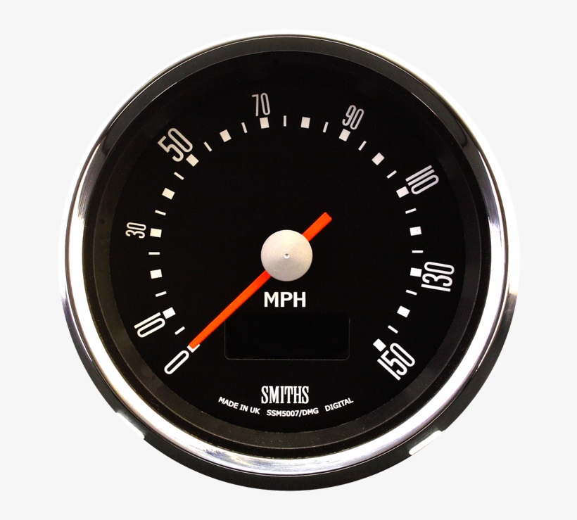 Smiths Euro Style Speedometer Range - Gauge, transparent png