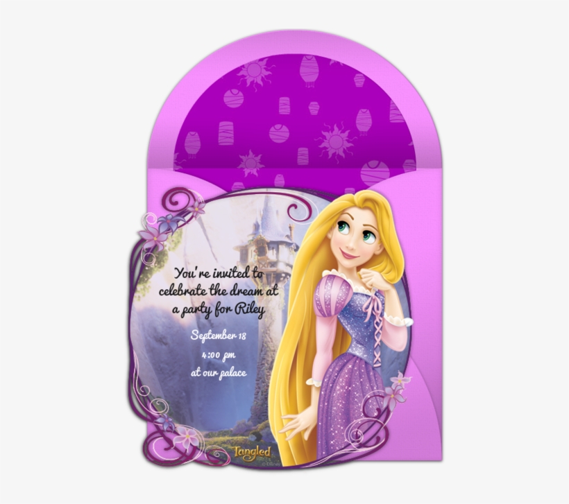Tangled Online Invitation - Barbie, transparent png