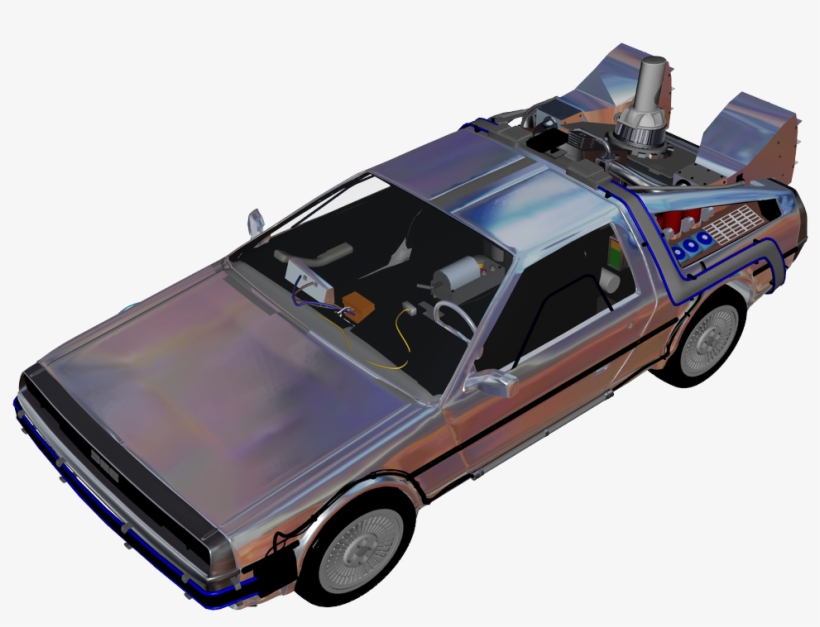 Delorean - Delorean Dmc-12, transparent png