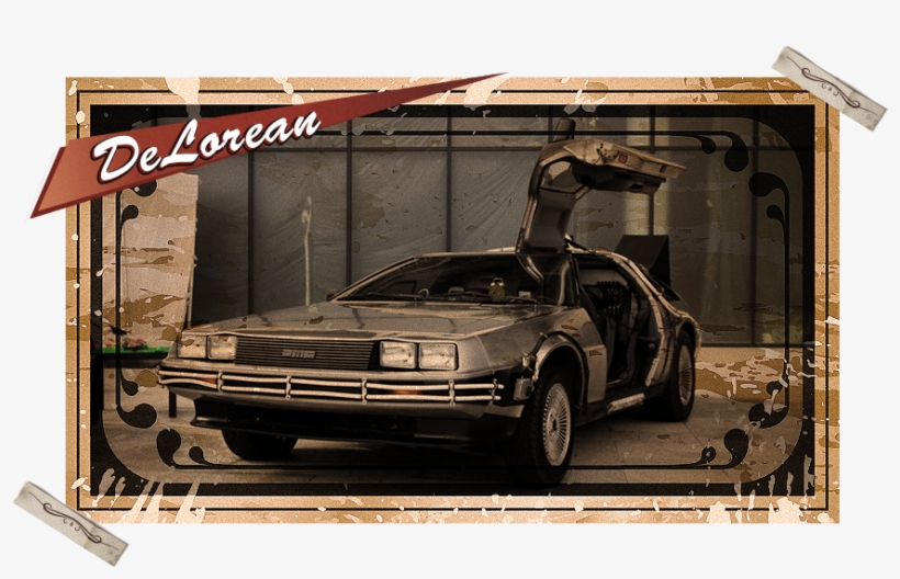 Delorean Dmc-12, transparent png