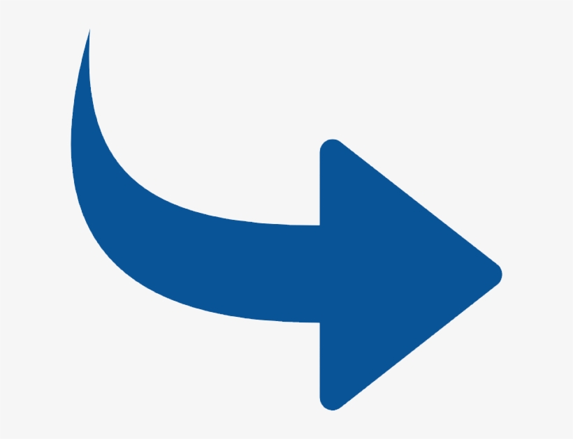 Blue-arrow - Crescent, transparent png