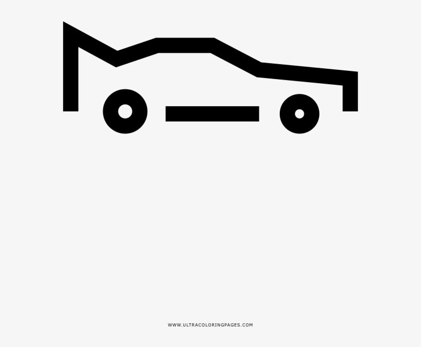 Delorean Dmc12 Coloring Page, transparent png