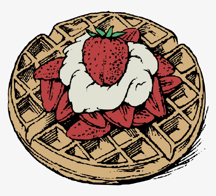 Medium Image - Belgian Waffles Clipart, transparent png