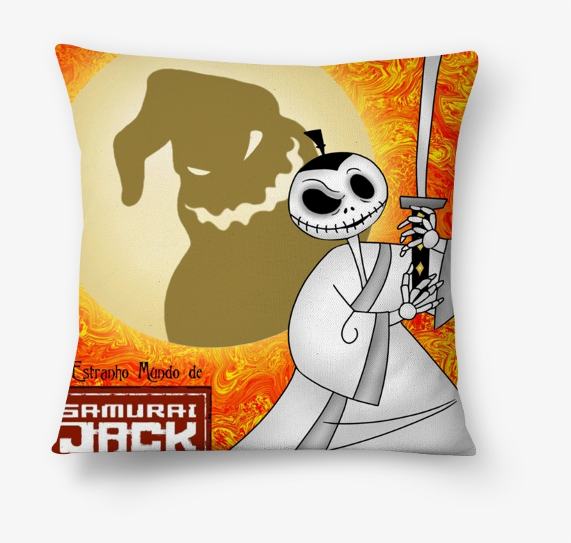 Almofada O Estranho Mundo De Samurai Jack De Nerdices - Cushion, transparent png