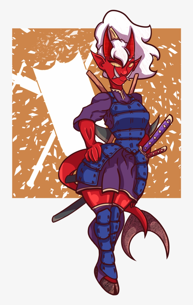 Akane Samurai - Cartoon, transparent png