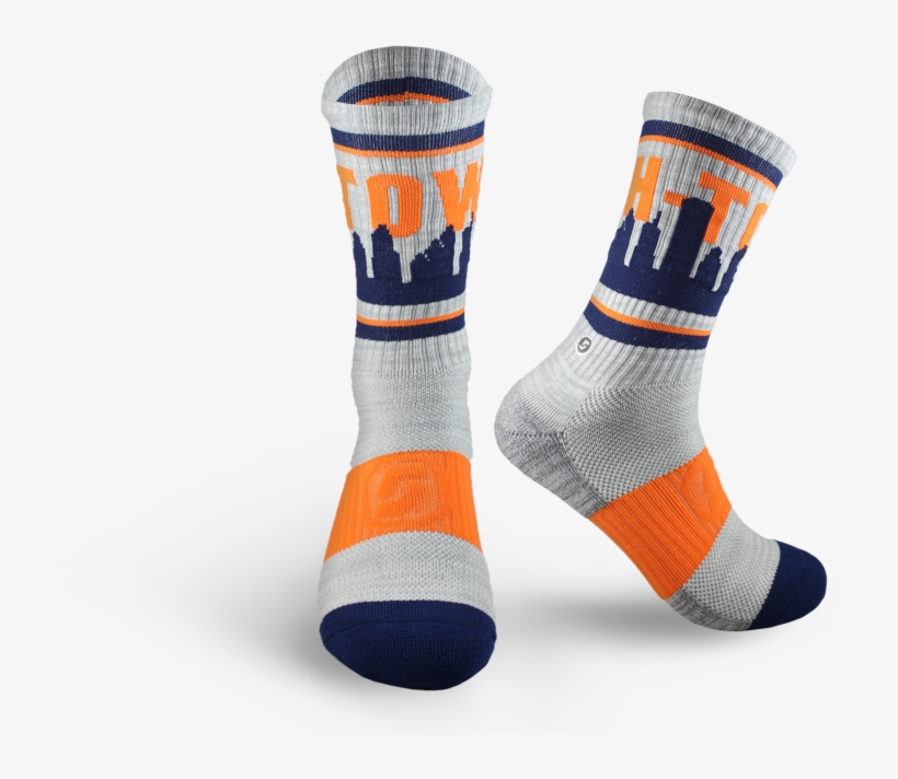 Tri- - Houston Astros Skyline Socks, transparent png