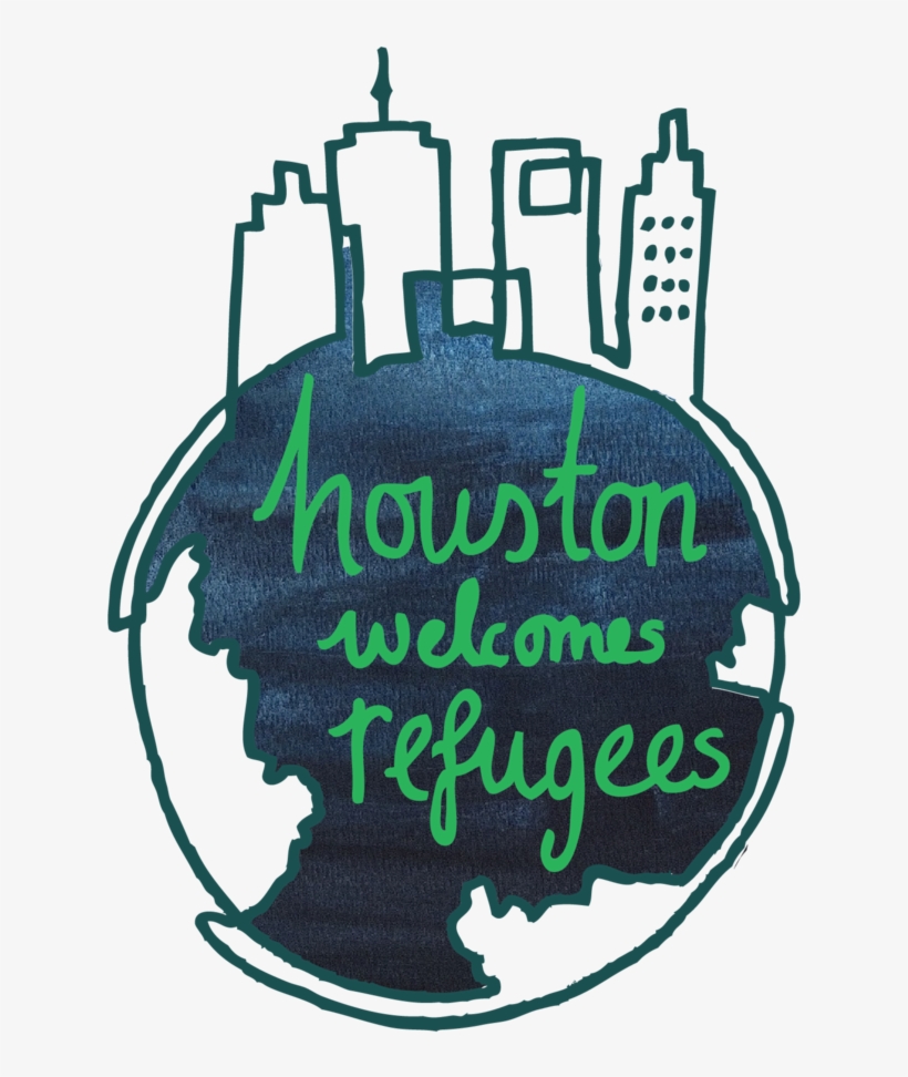 Houston Welcomes Refugees, transparent png