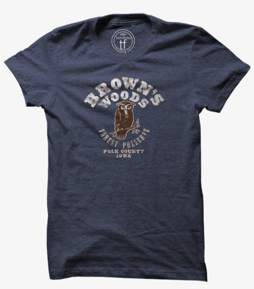 Brown's Woods Forest Preserve Tee, transparent png