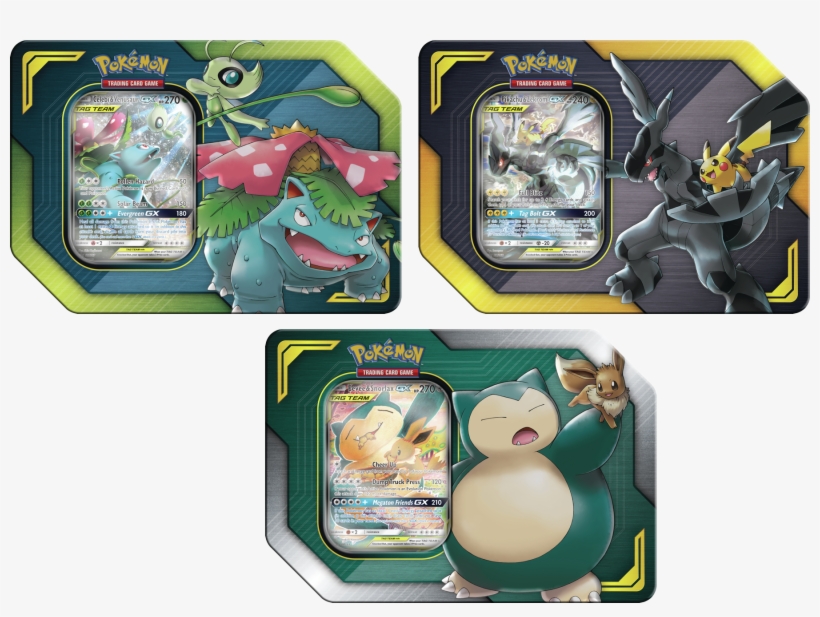 Pokemon Tag Team Tin - Pokemon Tag Team Tins, transparent png