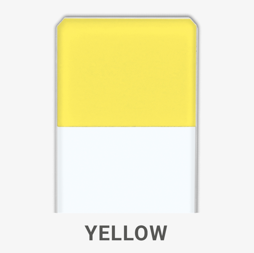Microscope Slides Yellow - Paper Product, transparent png