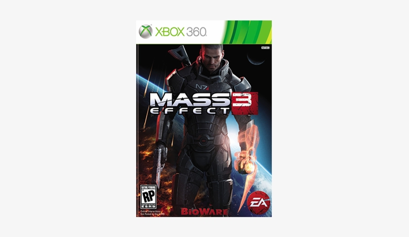 Mass Effect 3 Image - Mass Effect 3 Xbox 360, transparent png