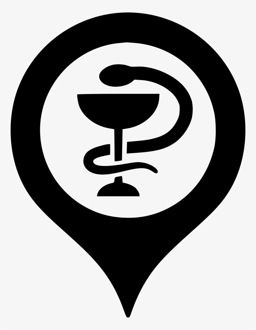Hospital Map Marker Comments - Emblem, transparent png